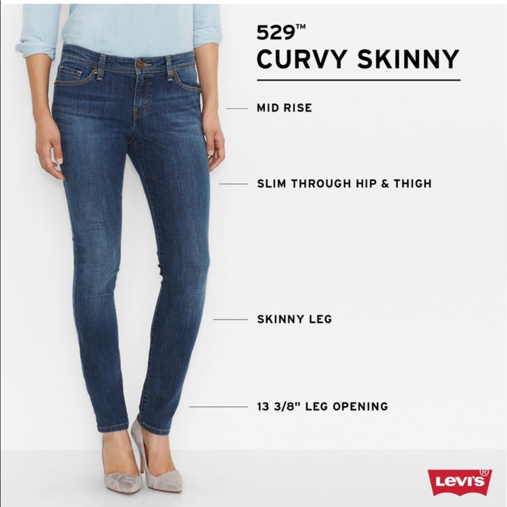 ⭐️Levi’s bold curve jeans⭐️